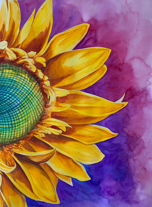 Flower Painting - Sunflower (18X24)