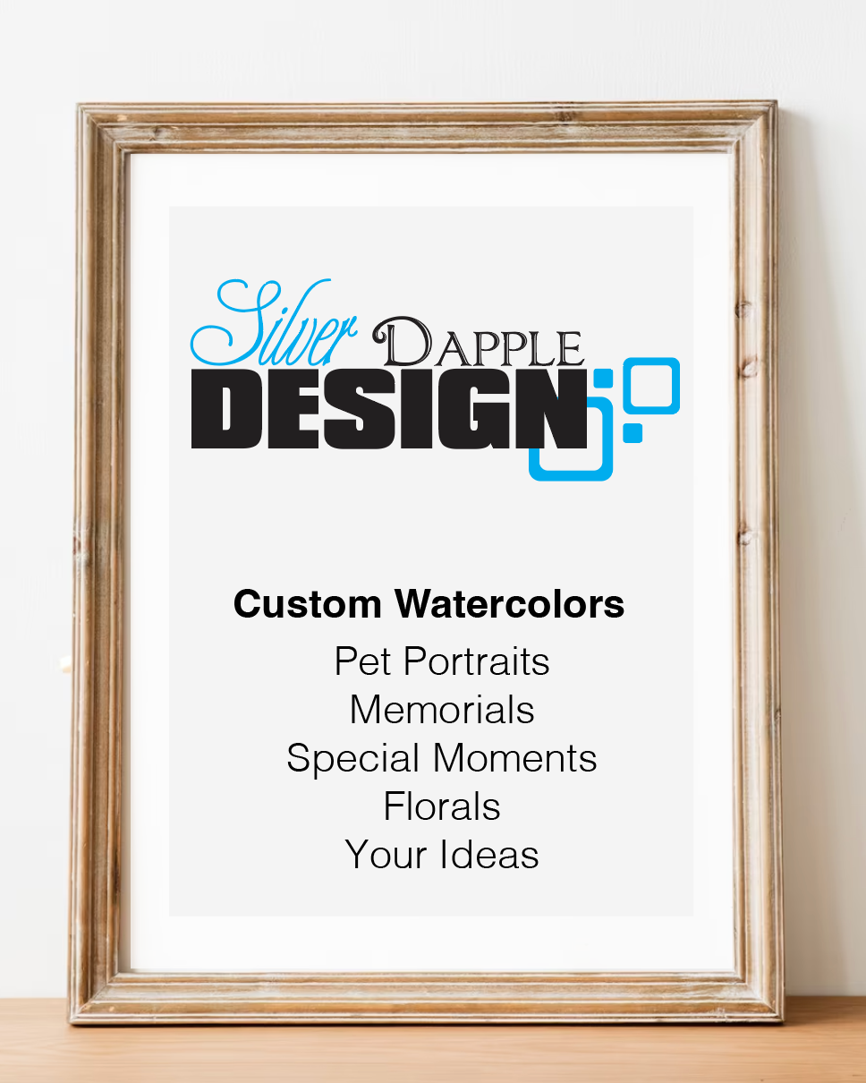 Custom Watercolor Painting (9 X 12)